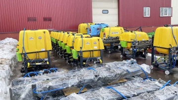 Опрыскиватель полевой навесной Kaffa 600/1 (600 л)
